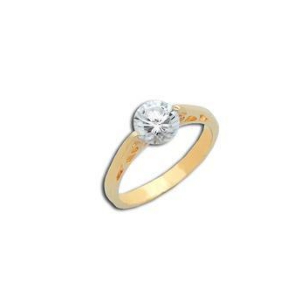 Gold 1.25ct Solitaire Ring
